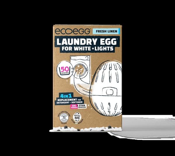 Image du produit Ecoegg L'oeuf pour le linge blanc - Spring Blossom (50 Cycles de lavage, Lessive en poudre)