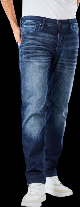 Actual product image Jack & Jones Mike Original JOS 597 Indigo Knit Comfort Fit Jeans (W29/L30)