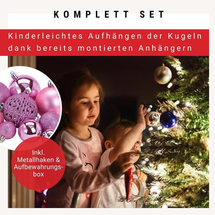 Actual product image Woma Weihnachtskugeln-Set (50 -part)