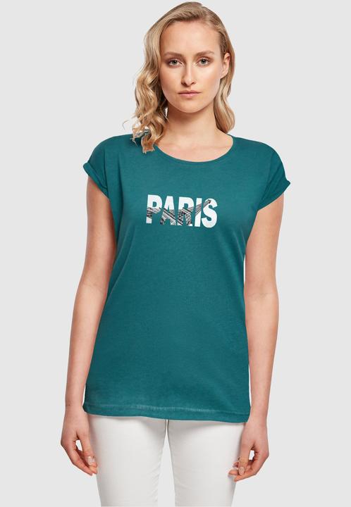 Produktbild Merchcode Ladies Paris Eiffel Tower T-Shirt - 116717 (XS)