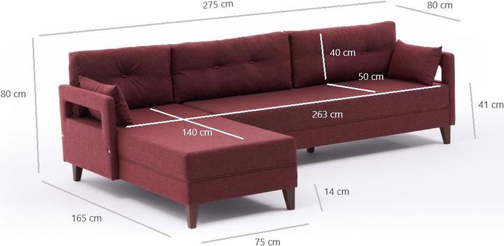 Produktbild Hanah Home Comfort (Ecksofa)