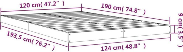 Actual product image VidaXL Burr (120 x 190 cm)