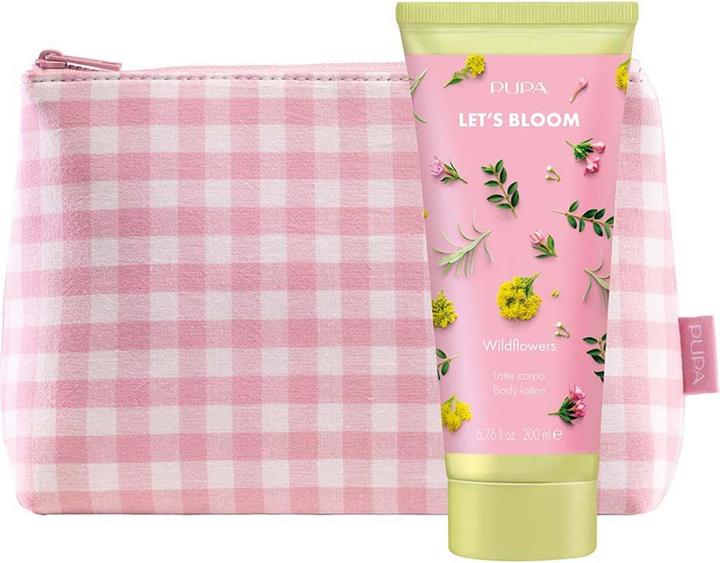 Actual product image Pupa Milano Body Lotion With A Bag Wild Flowers Lets Bloom - 200 Ml (Body lotion, 200 ml)