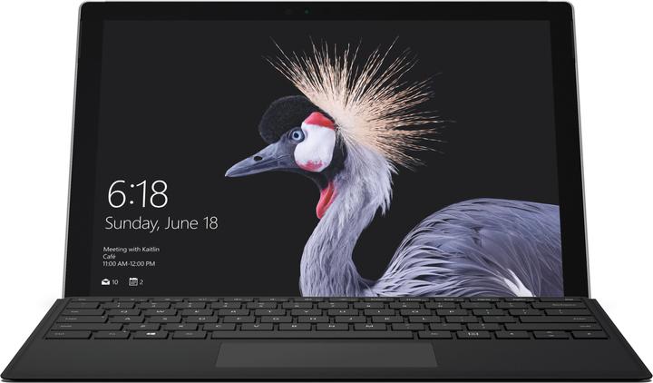 Image du produit Microsoft Surface Pro, SSD 128Go, avec Typecover (12.30", Intel Core i5-7300U, 4 Go, 128 Go)