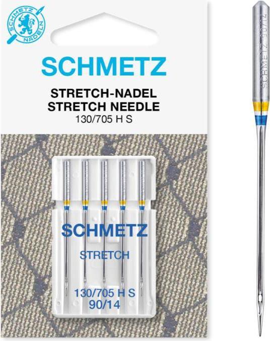 Produktbild Schmetz Nähmaschinennadeln Stretch Stärke 90 5 St