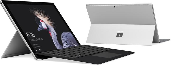 Image du produit Microsoft Surface Pro, SSD 128Go, avec Typecover (12.30", Intel Core i5-7300U, 4 Go, 128 Go)