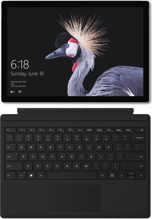 Image du produit Microsoft Surface Pro, SSD 128Go, avec Typecover (12.30", Intel Core i5-7300U, 4 Go, 128 Go)