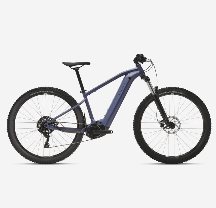 Actual product image Rockrider 29" Hardtail Electric Mountain Bike E-EXPL 520 - Midnight Blue