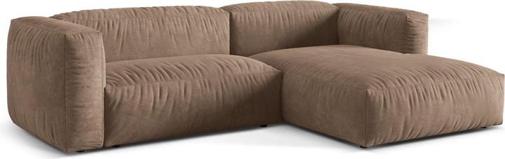 Actual product image Micadoni Modular Right Corner Sofa, "Martina", 2 Seats, 283x176x75 Made in Europe (Corner sofa, Modular sofa)