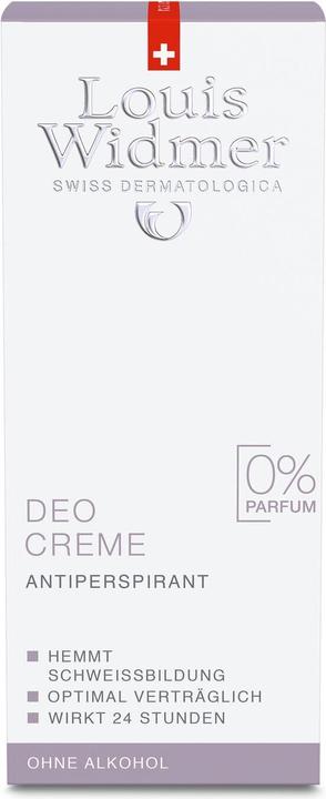 Produktbild Louis Widmer Deo Crème Antiperspirant (Crème, 40 ml)