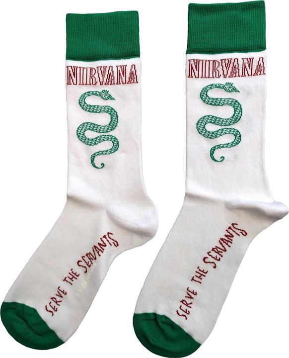 Nirvana Unisex Adult Serve The Servants Socks (40.5 - 45.5)