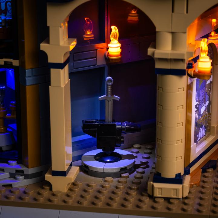 Actual product image Light my bricks LMB 2.0 LEGO® 43222# Disney Castle Light Kit