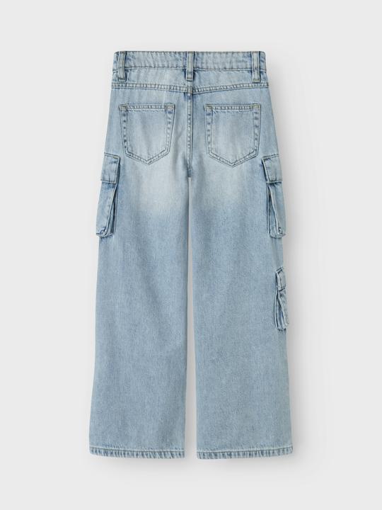 Actual product image Name it NKFBELLA WIDE CARGO JEANS 8772-BE NOOS (140)