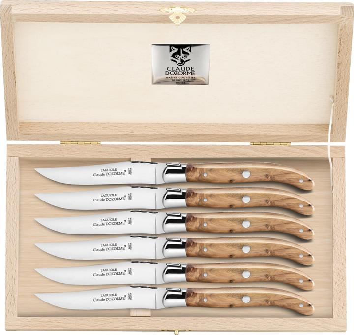 Image du produit Laguiole Claude Dozorme Couteau à steak (6 pièce(s), Couteau)