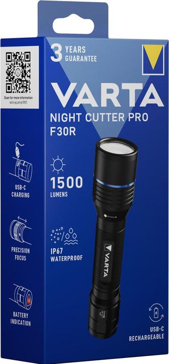 Actual product image Varta Night Cutter Pro F30R (22.50 cm, 1500 lm)