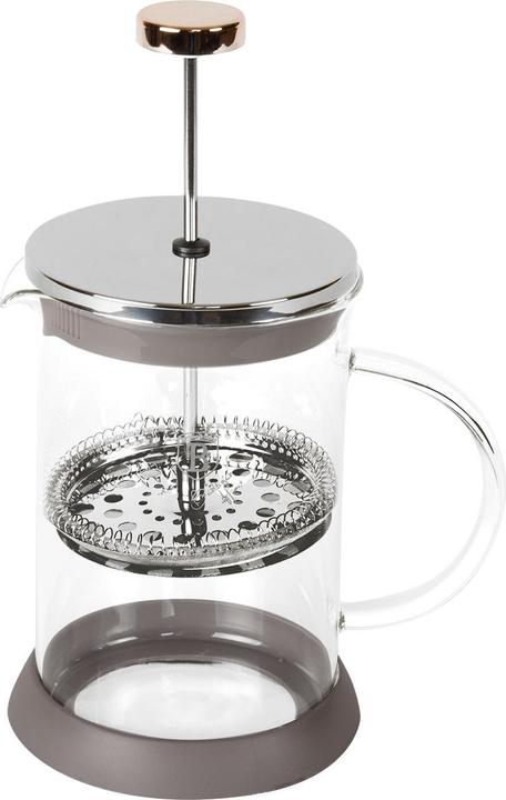 Produktbild BerlingerHaus Design-French Press fÃ¼r Kaffee und Tee, 800ml, taupe (0.80 l)