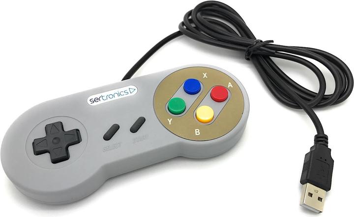 Sertronics Controller im SNES Design (PC)