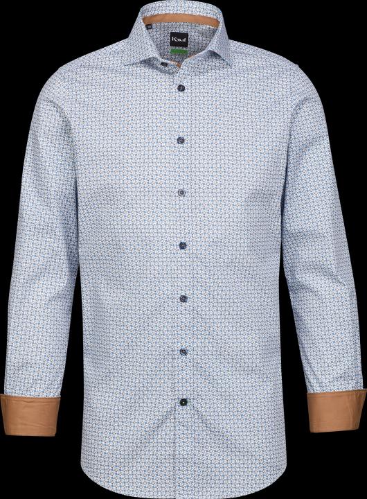 Kauf London New Kent Langarm slim fit mit Kontrast (41)