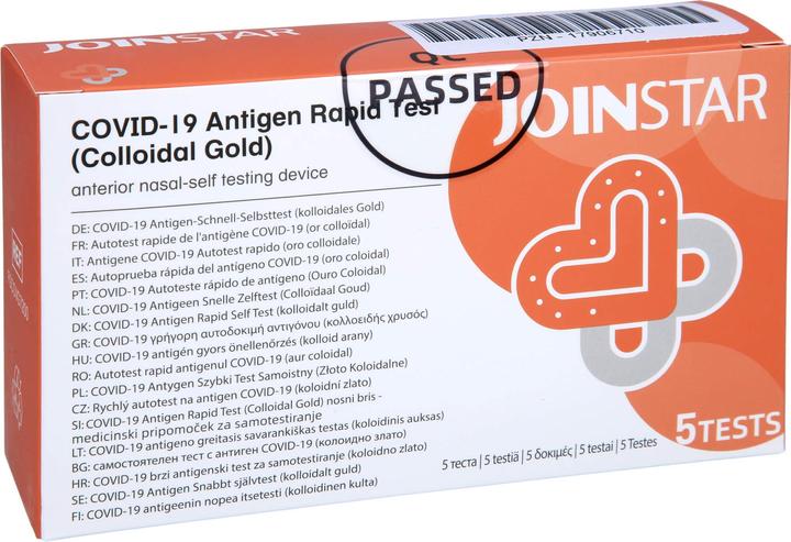 Joinstar Covid-19 Antigen Test (5 x)