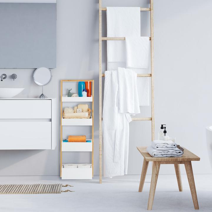 Productafbeelding Relaxdays Badkamerplank (30 x 18 x 88 cm)