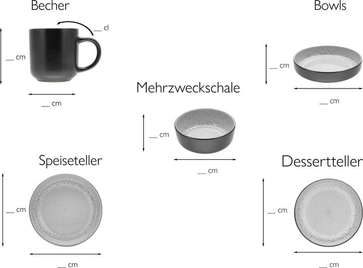 Image du produit CreaTable Nordic Fjord (10 pièce(s))