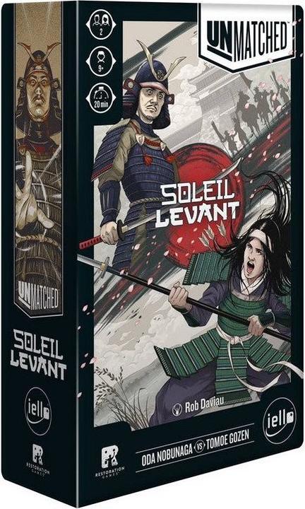 Image du produit Iello Unmatched - Soleil levant - Oda Nobunaga vs Tomoe Gozen (Français)