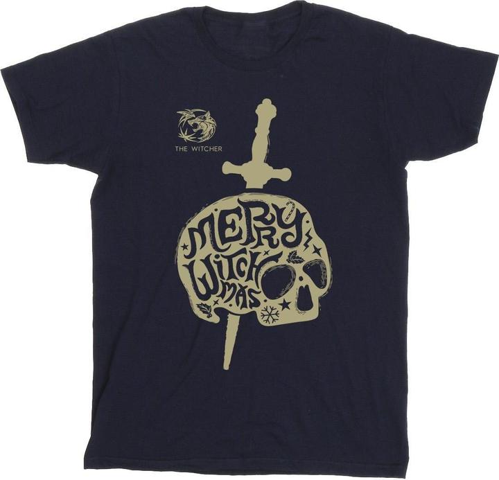 Netflix The Witcher Merry Witchmas TShirt (L)