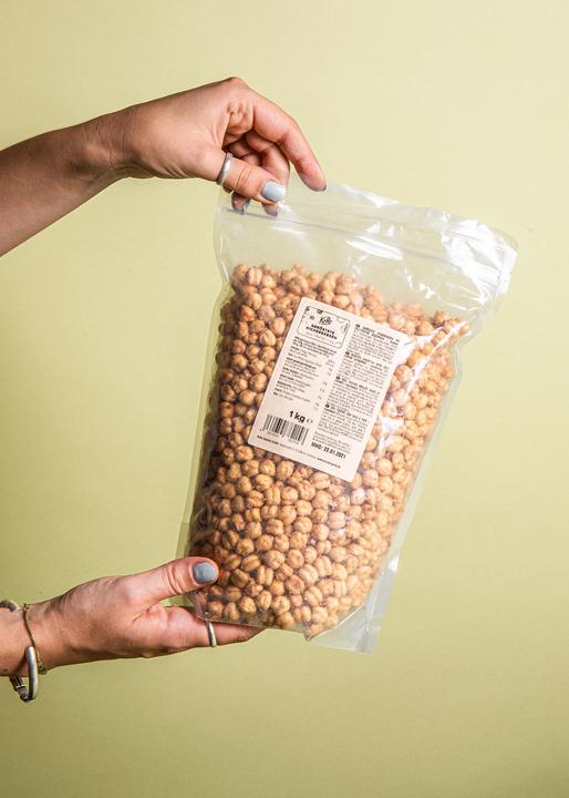 Produktbild KoRo Geröstete Kichererbsen mit Salz-Pfeffer Geschmack (1000 g)