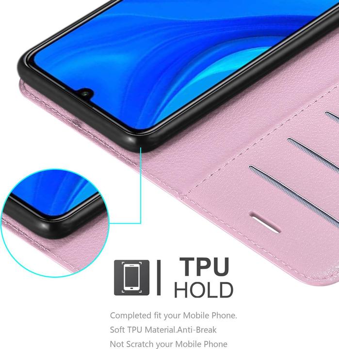 Actual product image Cadorabo Book with stand function cover (Huawei P Smart (2020))