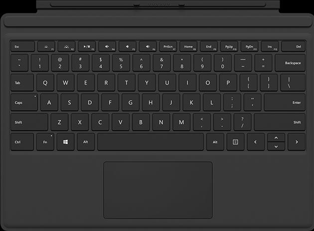Actual product image Microsoft Surface Pro (12.30", Intel Core M3-7Y30, 4 GB, 128 GB)