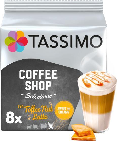 Produktbild Tassimo Toffee Nut Latte 8 Kapseln (8 x Port.)
