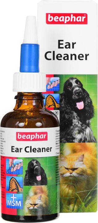 Immagine prodotto beaphar Detergente per le orecchie del gatto (animale) / gocce per cani (Cane, Gatto, 50 ml)