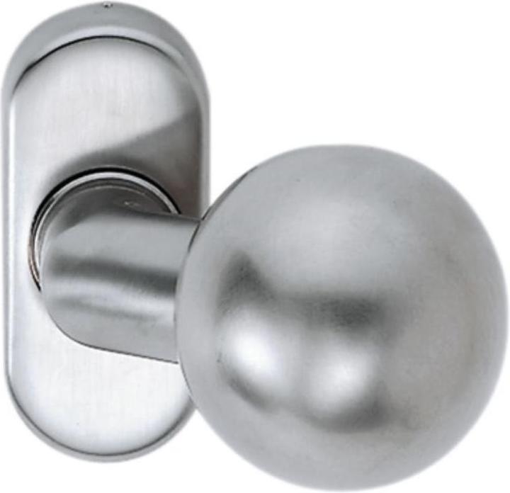 Produktbild EDI Profiltür-Knopf 2033/4010 Material Edelstahl EST fest/drehbar (Türknopf)