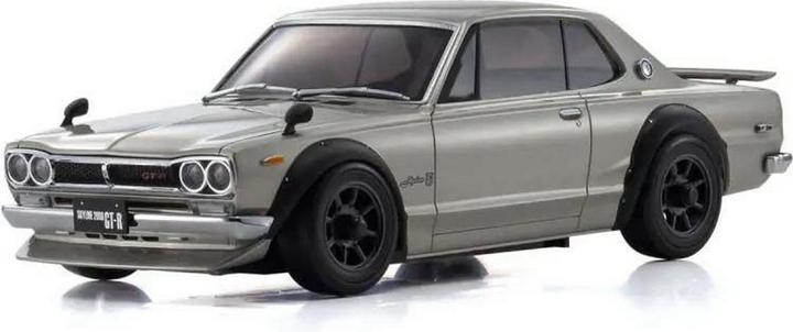 Kyosho MINI-Z MR-04 Skyline 2000GT-R, Silber ARTR, 1:27 (RTR Prêt à fonctionner)