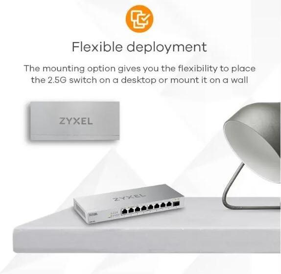 Produktbild Zyxel XMG-108 (9 Ports)
