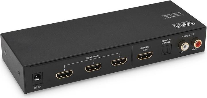 Produktbild Flexson 3 Input HDMI Switch und Audio Converter
