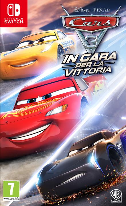 Actual product image WB Bros Cars 3: Driven to Win Standard English Nintendo Switch (Switch, EN)