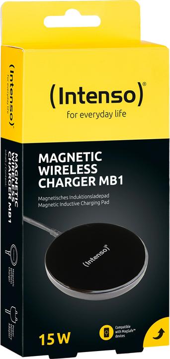 Image du produit Intenso Chargeur magnétique sans fil MB1 noir (15 W)
