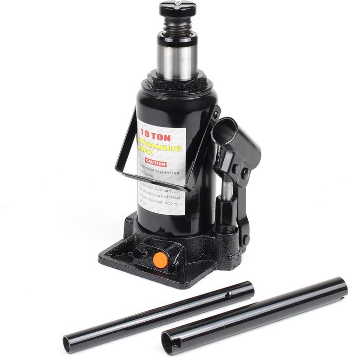 Produktbild Wiltec Hydraulischer Wagenheber 10t PKW Stempelwagenheber Flaschenwagenheber