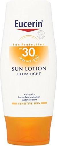 Actual product image Eucerin Sun Sensitive Protect Sun Lotion (Suntan lotion, SPF 30, 150 ml)