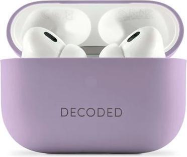 Actual product image Decoded Silicone Air Case, Lavender - Airpods Pro 2 (Headphone sleeve)