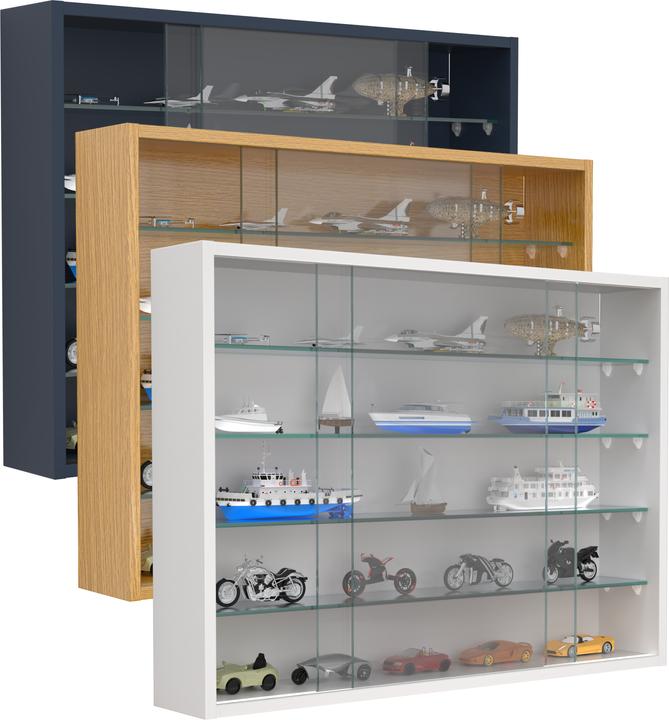Produktbild VCM Hängevitrine Wandvitrine Glas Drivalo L