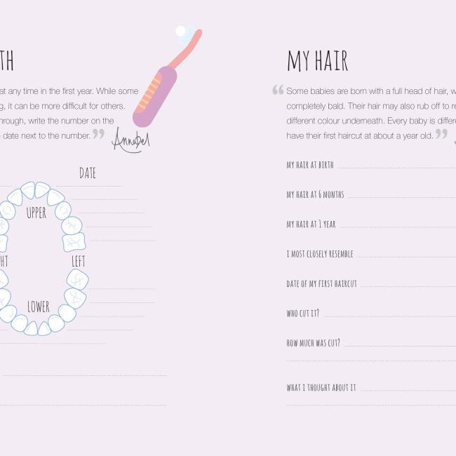 Produktbild Baby's First-Year Journal (Englisch, Annabel Karmel, 2019)