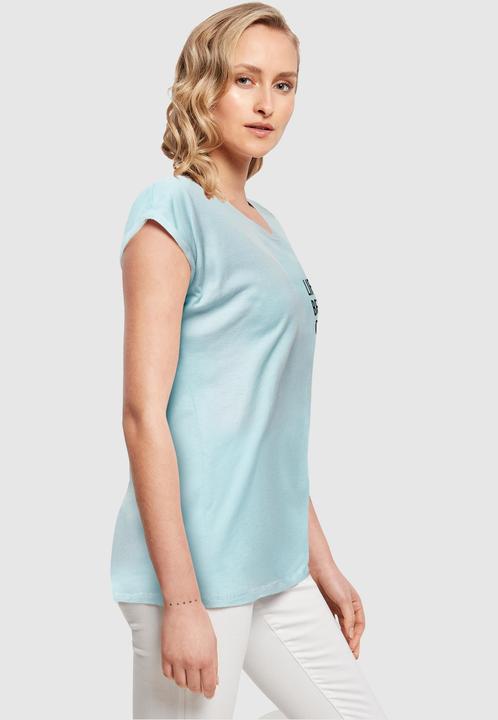 Produktbild Merchcode Ladies Life Is Better Extended Shoulder Tee - 113659 (L)