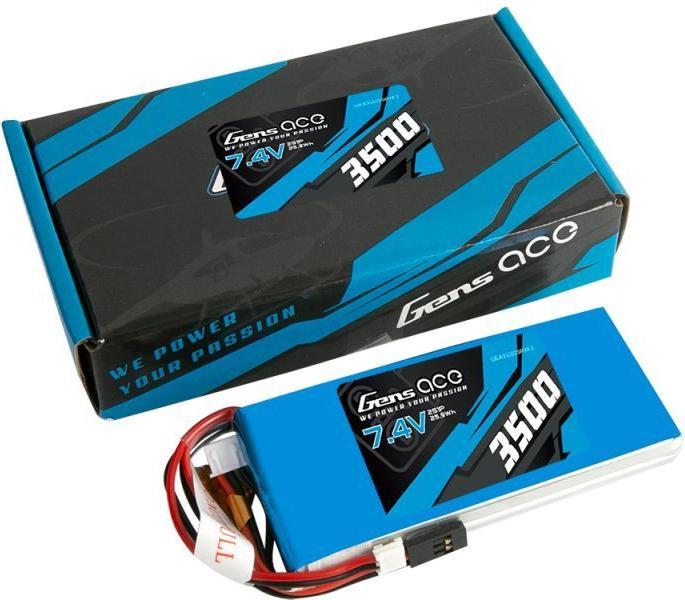 Actual product image Gens Ace GEA35002SRXFJ Radio-Controlled (RC) model part/accessory Battery (7.40 V, 3500 mAh)