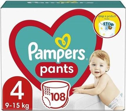 Image du produit Pampers Pants (Taille 4, Pack semi-mensuel, 108 pièce(s))