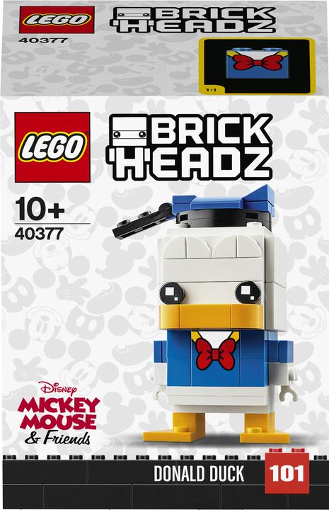 Immagine prodotto LEGO BrickHeadz - Paperino (40377, LEGO Brickheadz, Set LEGO rari)