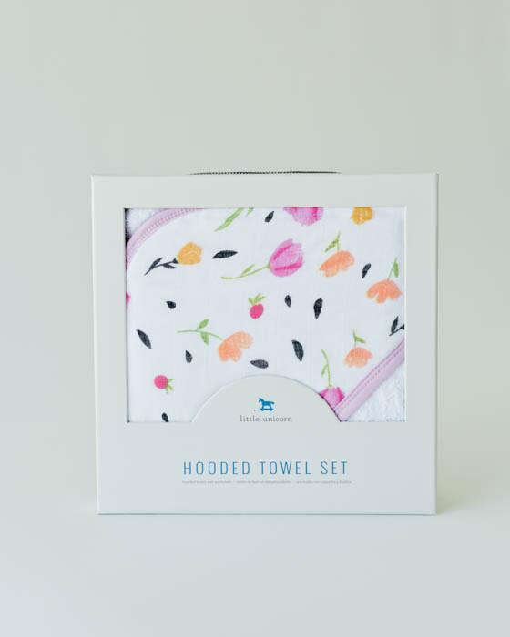 Immagine prodotto little unicorn Set di asciugamani con cappuccio