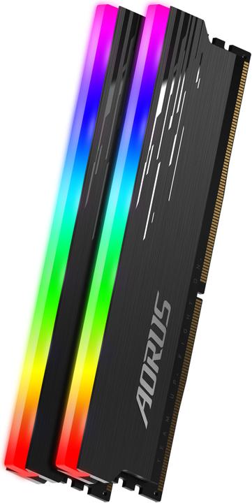 Produktbild Gigabyte DDR4 PC 3733 CL18 AORUS RGB Kit (2 x 8GB, 3733 MHz, DDR4-RAM, DIMM)