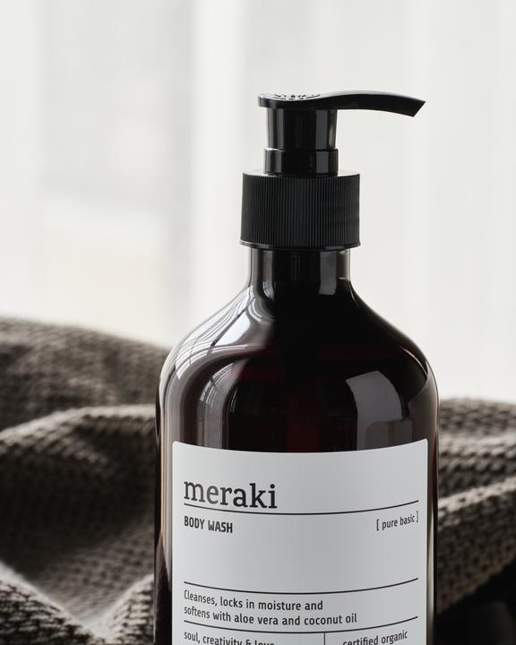 Actual product image Meraki Body wash, Pure basic (490 ml)